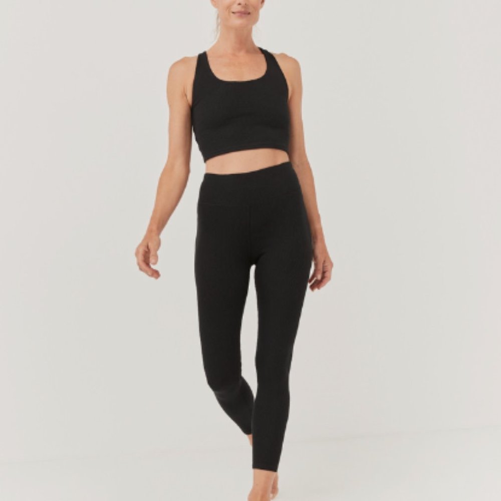 Pact Organic High Waist Leggings (M) EUC